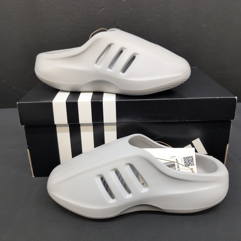 Adidas Originals Adifom IIInfinity Mules Men's Slide Sandal US 3 Grey Two JS4705